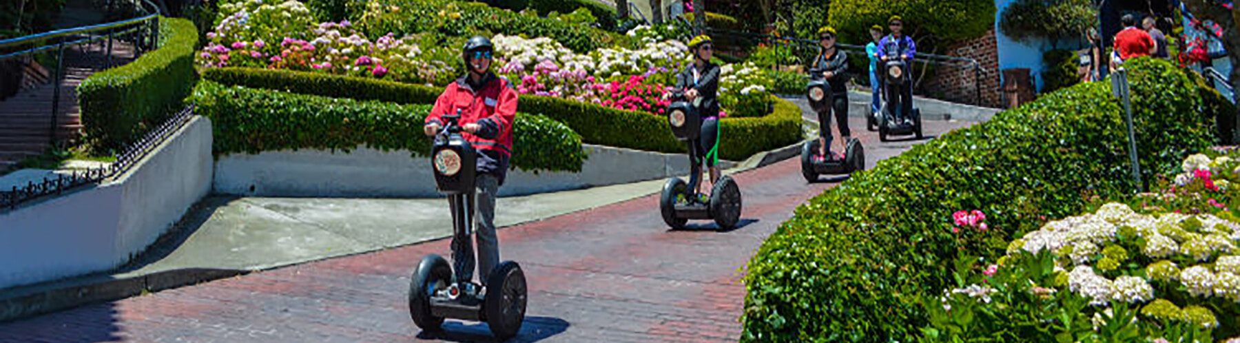 segway tour - lombard street- san francisco - bay city bike