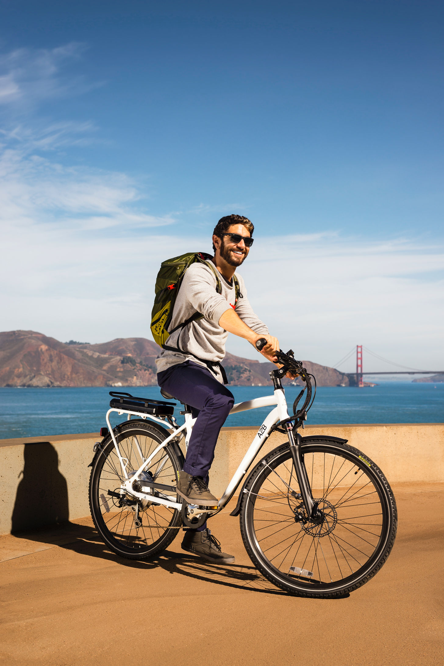 E BIKE by GG Bridge - San Francisco - Bay City Bike