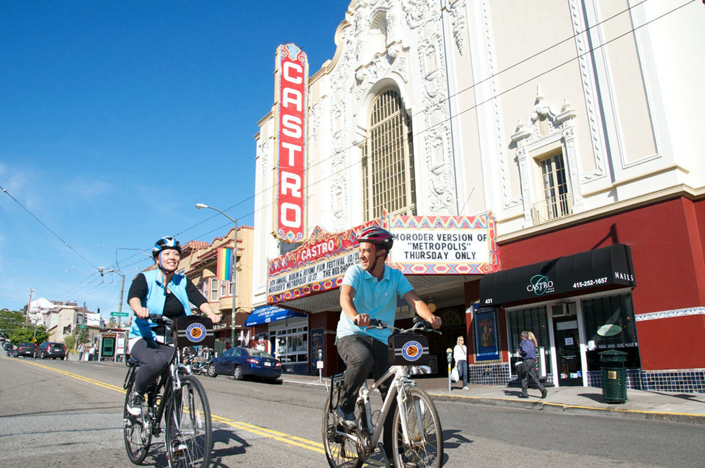 Riding Bikes By Castro - San Francisco - Bay City Bike