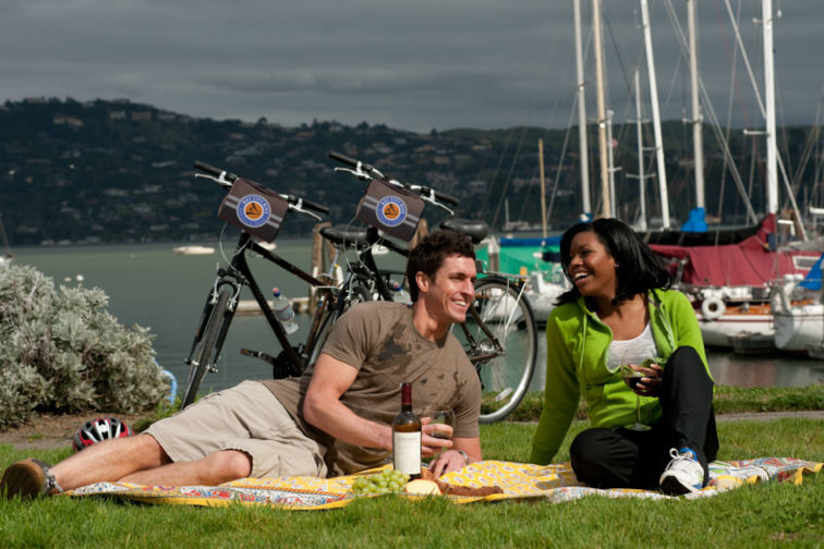 picnic in Sausalito San Francisco - Bay City Bike