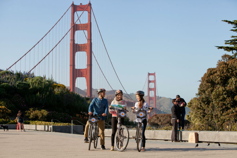 Self Guided Tour - Golden Gate Bride - Bay City Bike