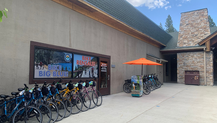lake tahoe bay city bike location