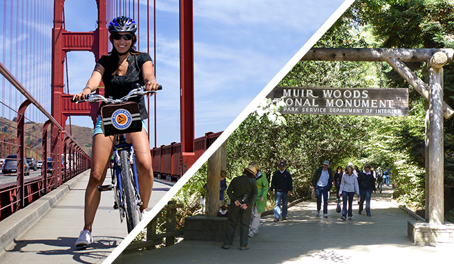 bike and muir woods combo tour in san francisco
