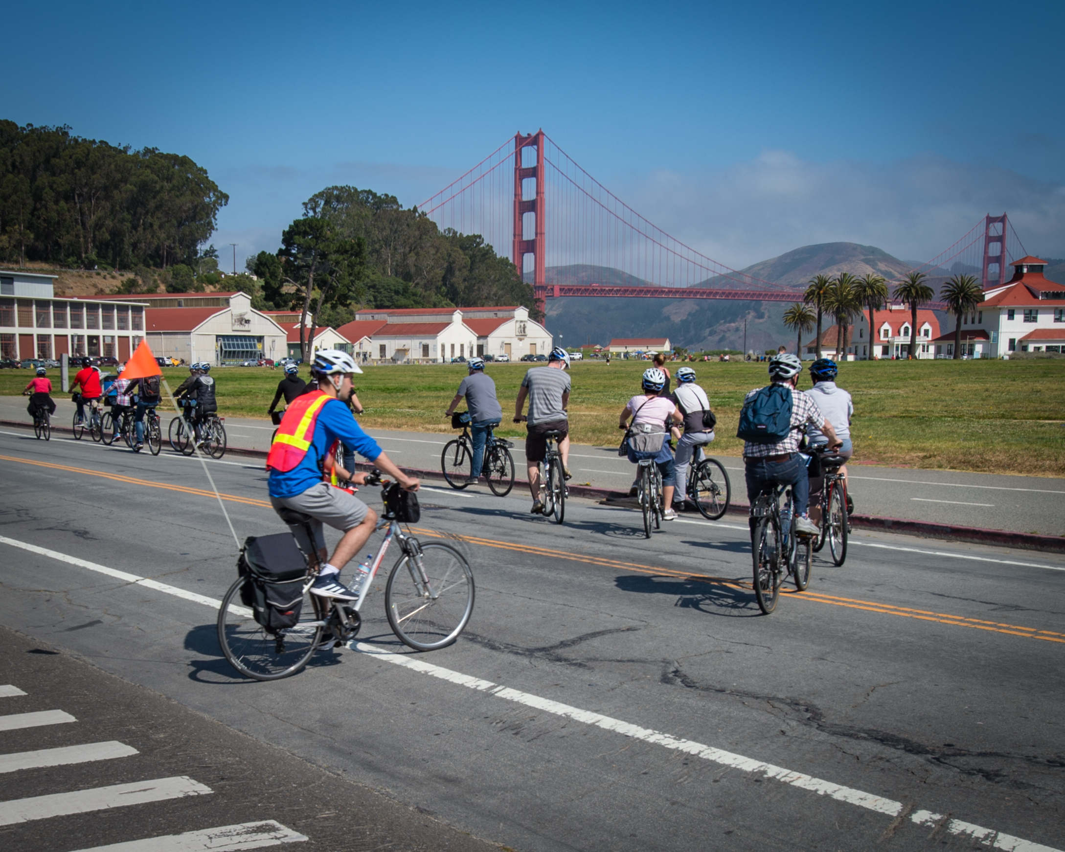 SF Teambuilding activity with bay city bike