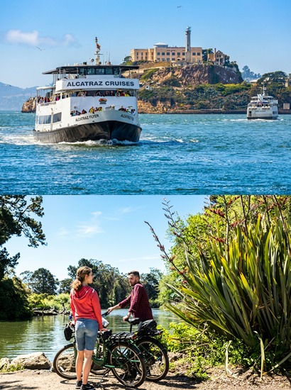 Alcatraz & Self Guided San Francisco Bike Tour