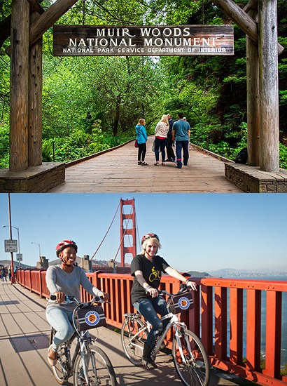 bike and muir woods combo tour in san francisco