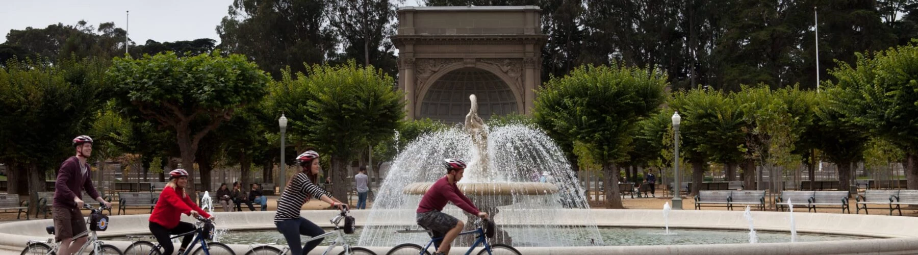golden gate park fountain bike tours