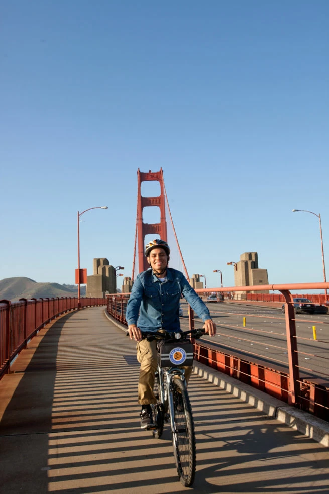 Golden Gate Bridge Riding - San Fransisco - Bay City Bike
